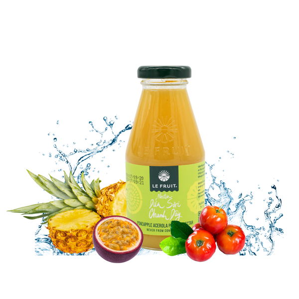 Nước chanh dây, sơ ri và dứa Le Fruit 250 ml (I0002291)