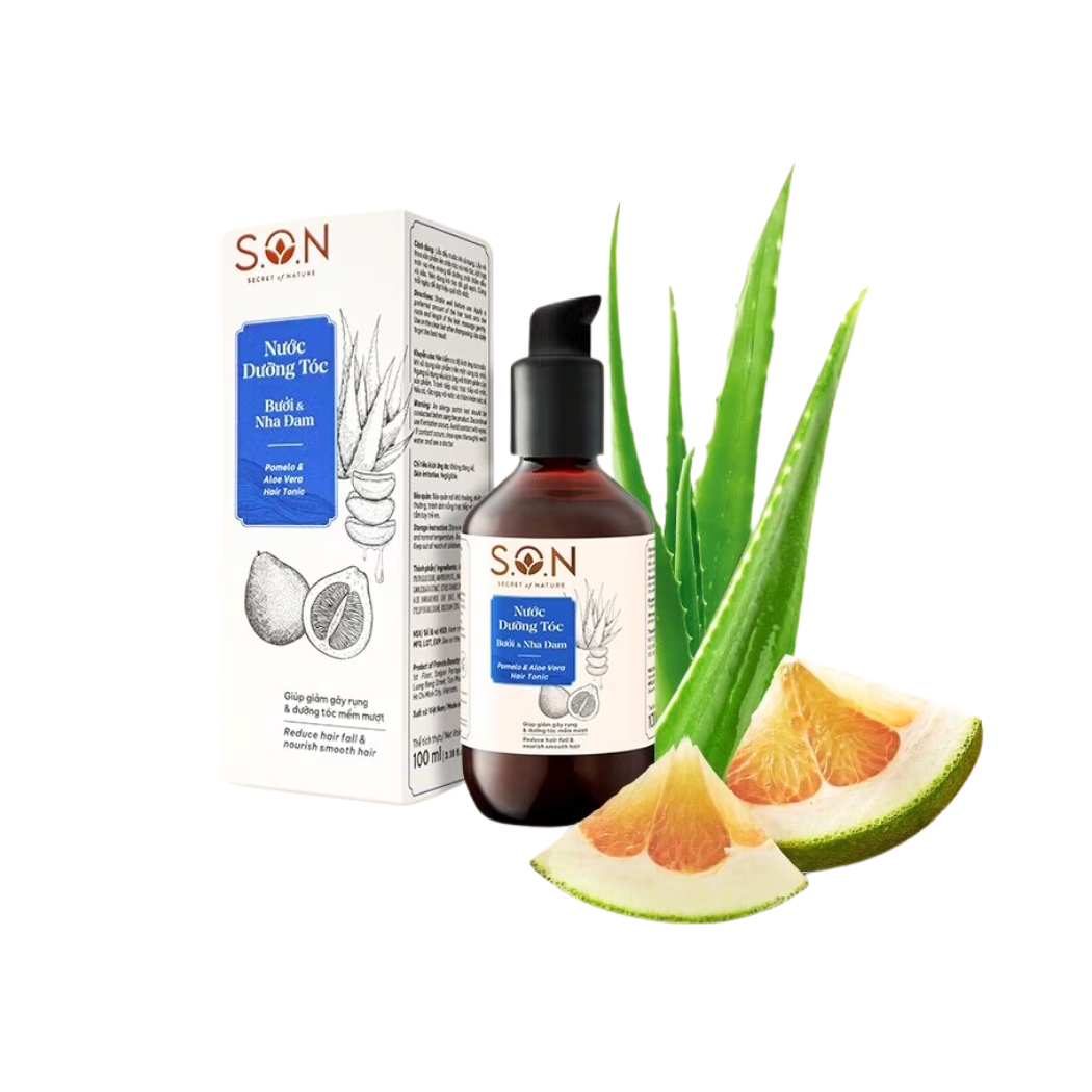 Nước dưỡng tóc S.O.N Bưởi và Nha Đam chai 100 ml