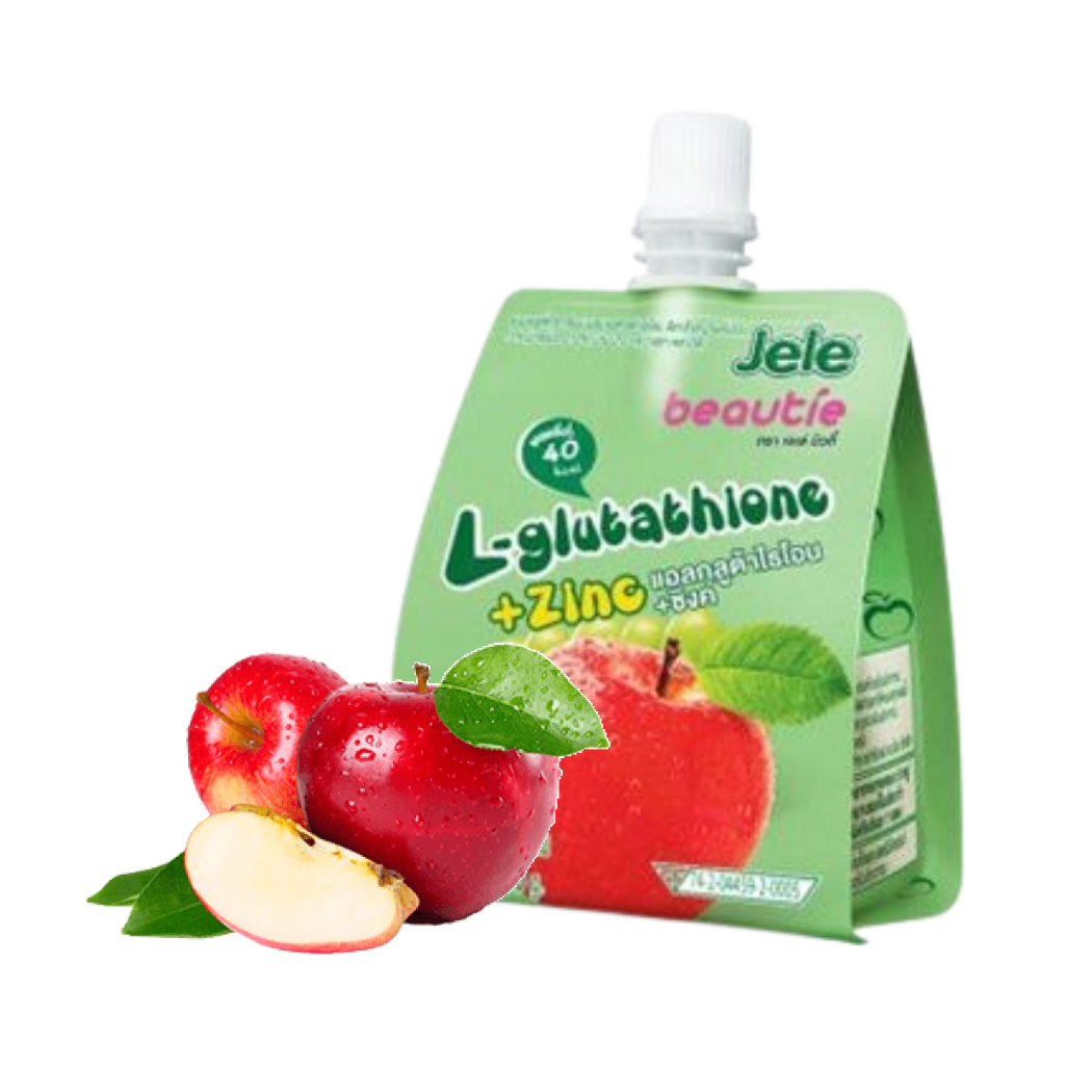 Nước ép trái cây thạch Jele L-Gluthathione hương Táo gói 150 g
