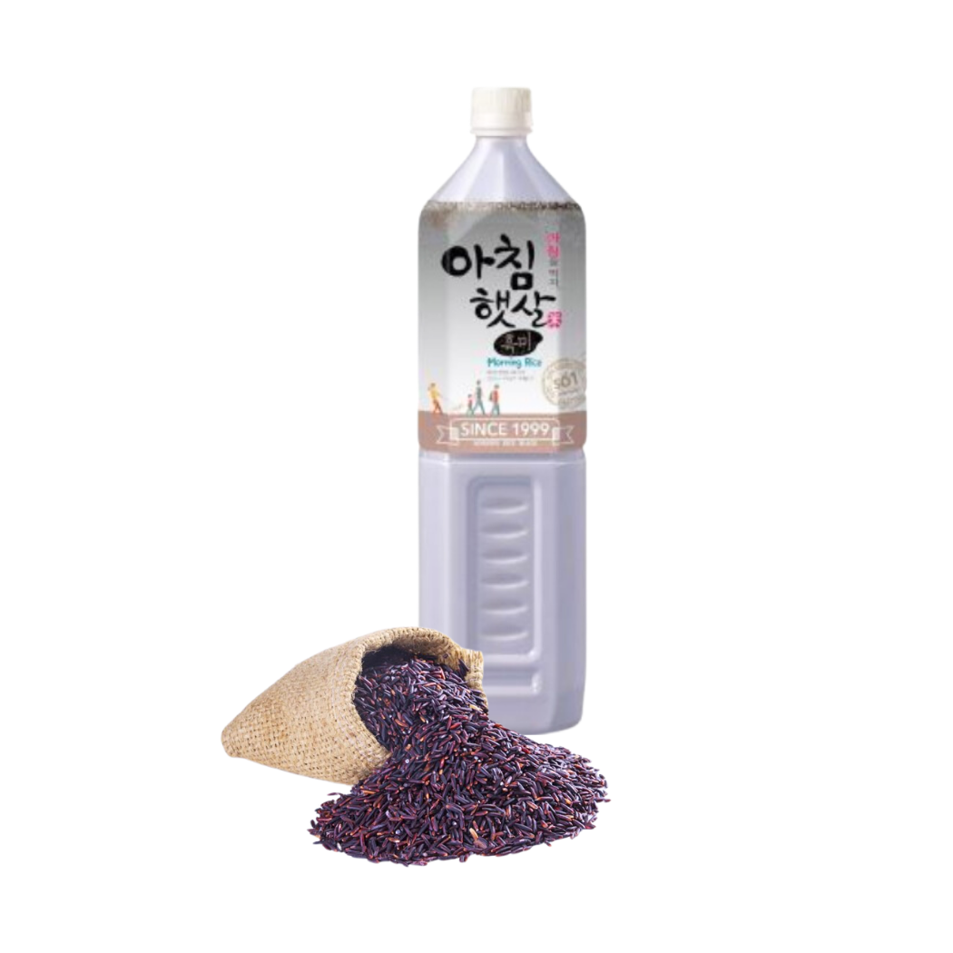 Nước gạo lứt đen Woongjin Morning Rice Black bottle 1.5 l