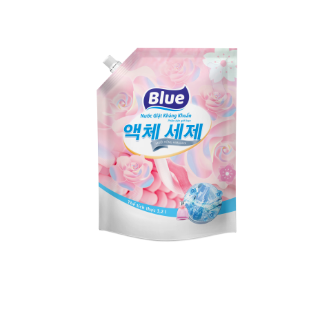 Nước giặt kháng khuẩn Blue muối hồng Himalya 3.2L (I0017669)