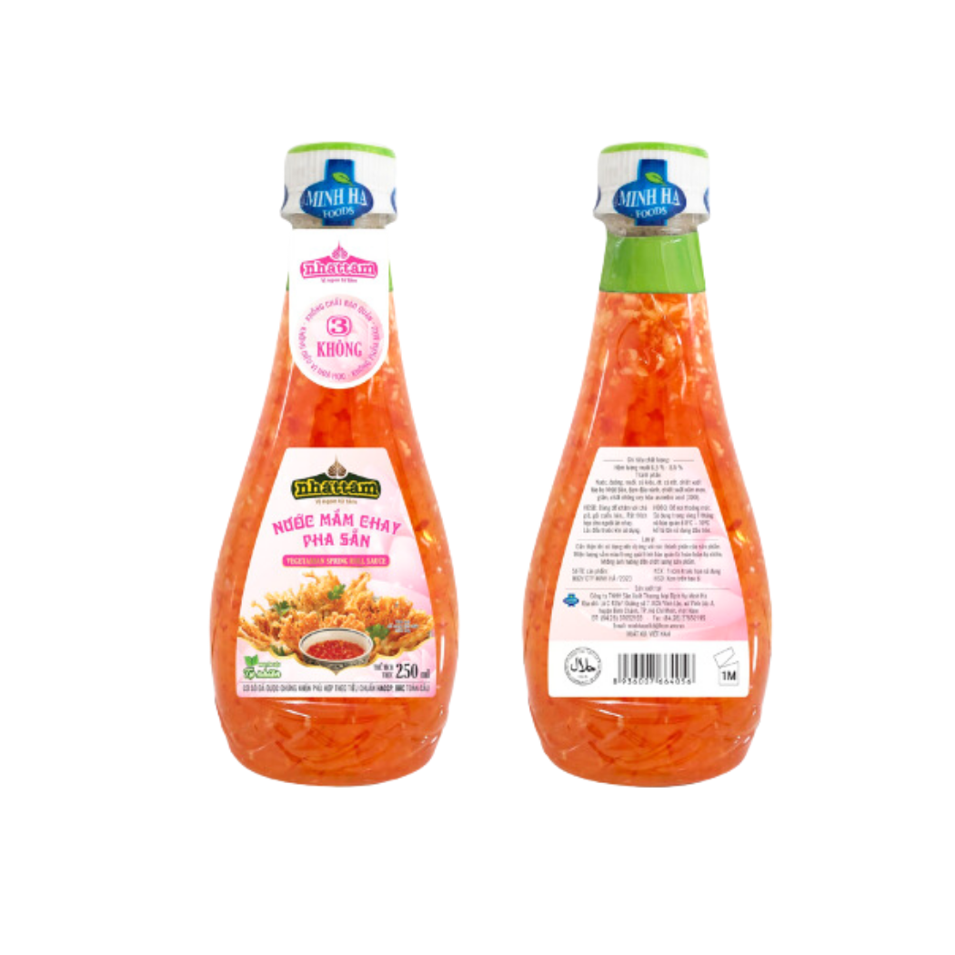Nước mắm chay pha sẵn Minh Hà chai 250 ml