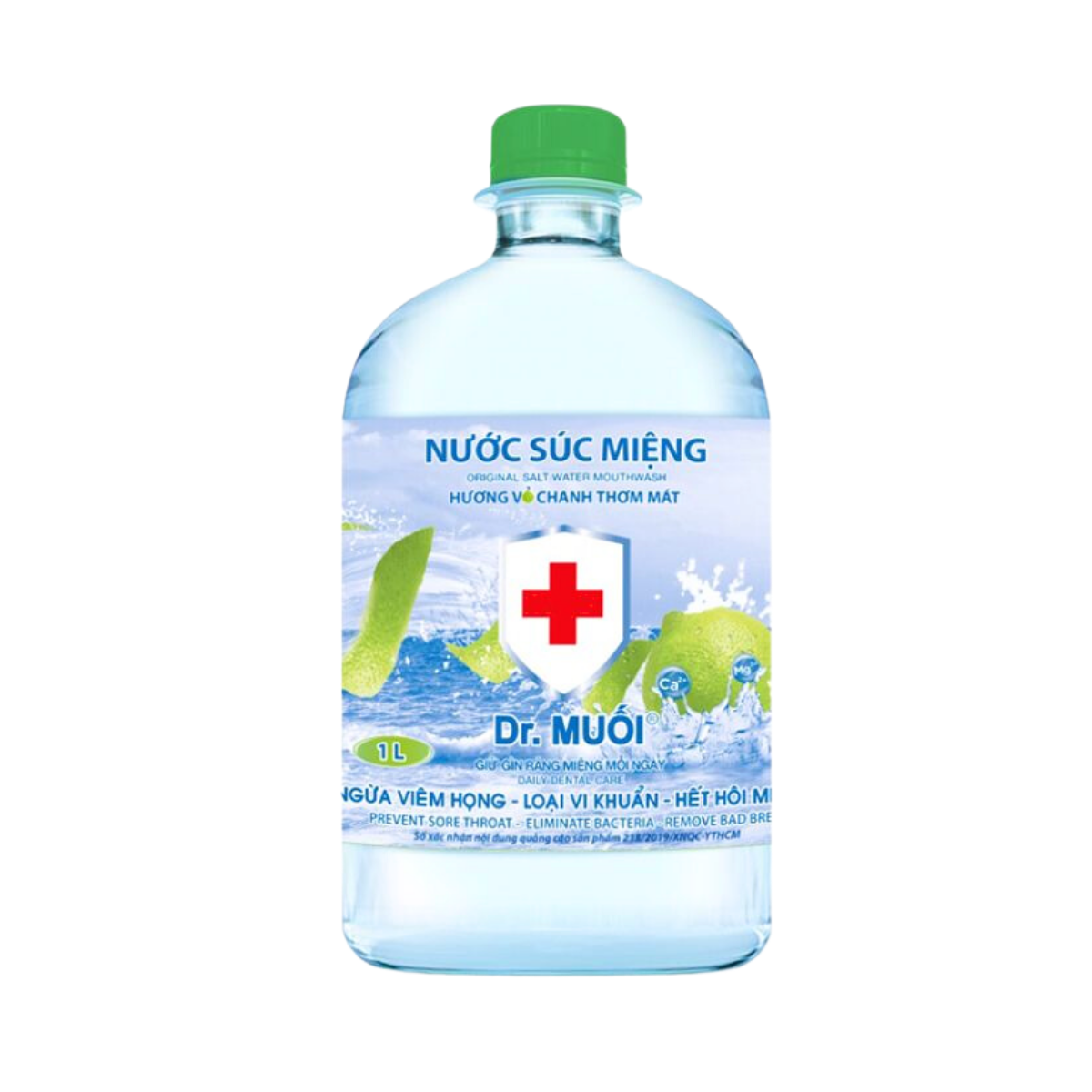 Nước súc miệng Dr. Muối hương vỏ chanh chai 1000 ml (I0015724)