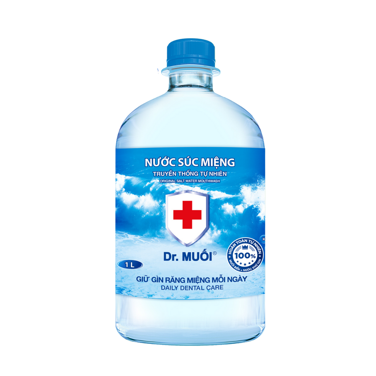 Nước súc miệng Dr. Muối truyền thống chai 1000 ml (I0015723)