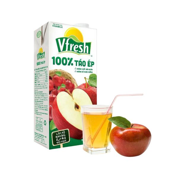 Nước táo ép VFresh (1Lít/Hộp)