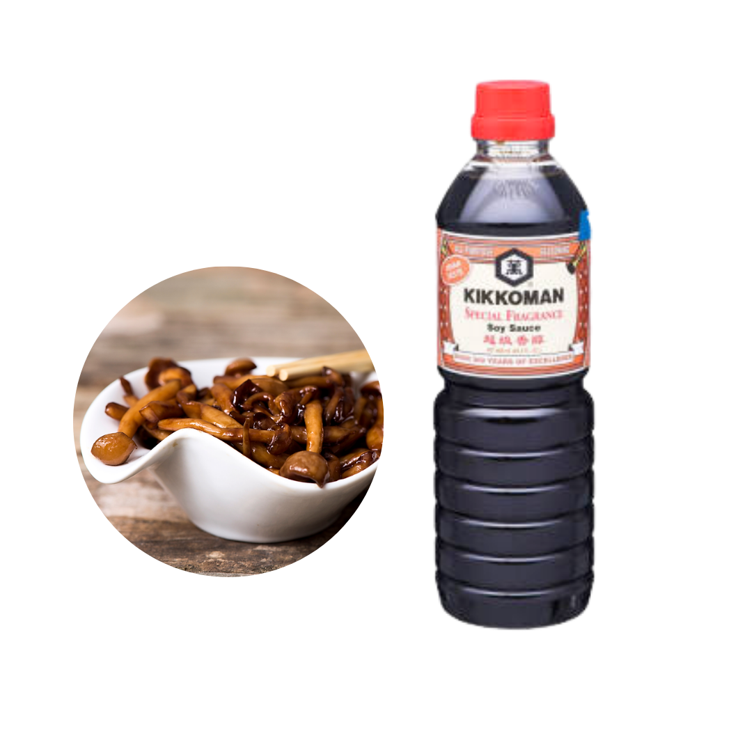 Nước tương Fragrance đặc biệt Kikkoman chai 600 ml n
