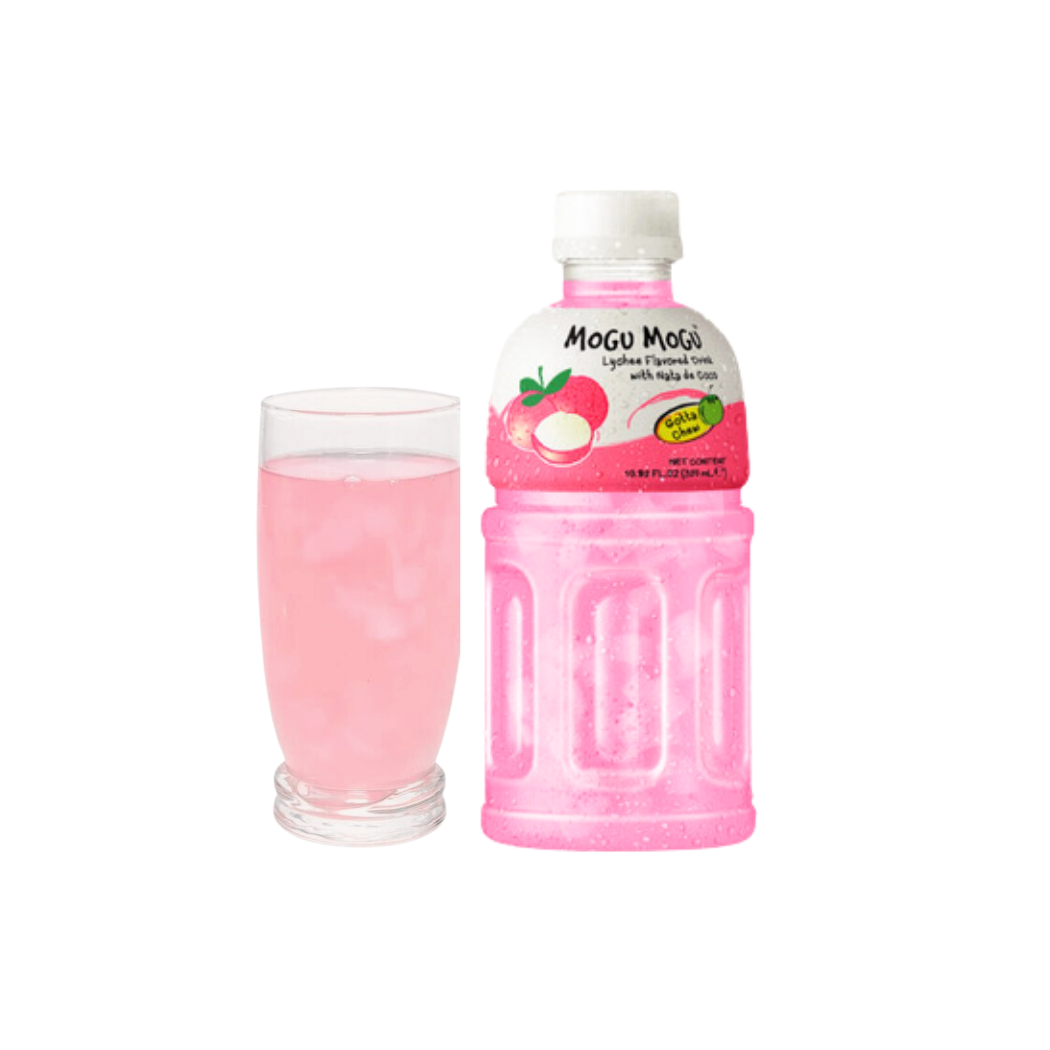 Nước uống Mogu Mogu vị Vải với Thạch Dừa 320ML (I0016357)