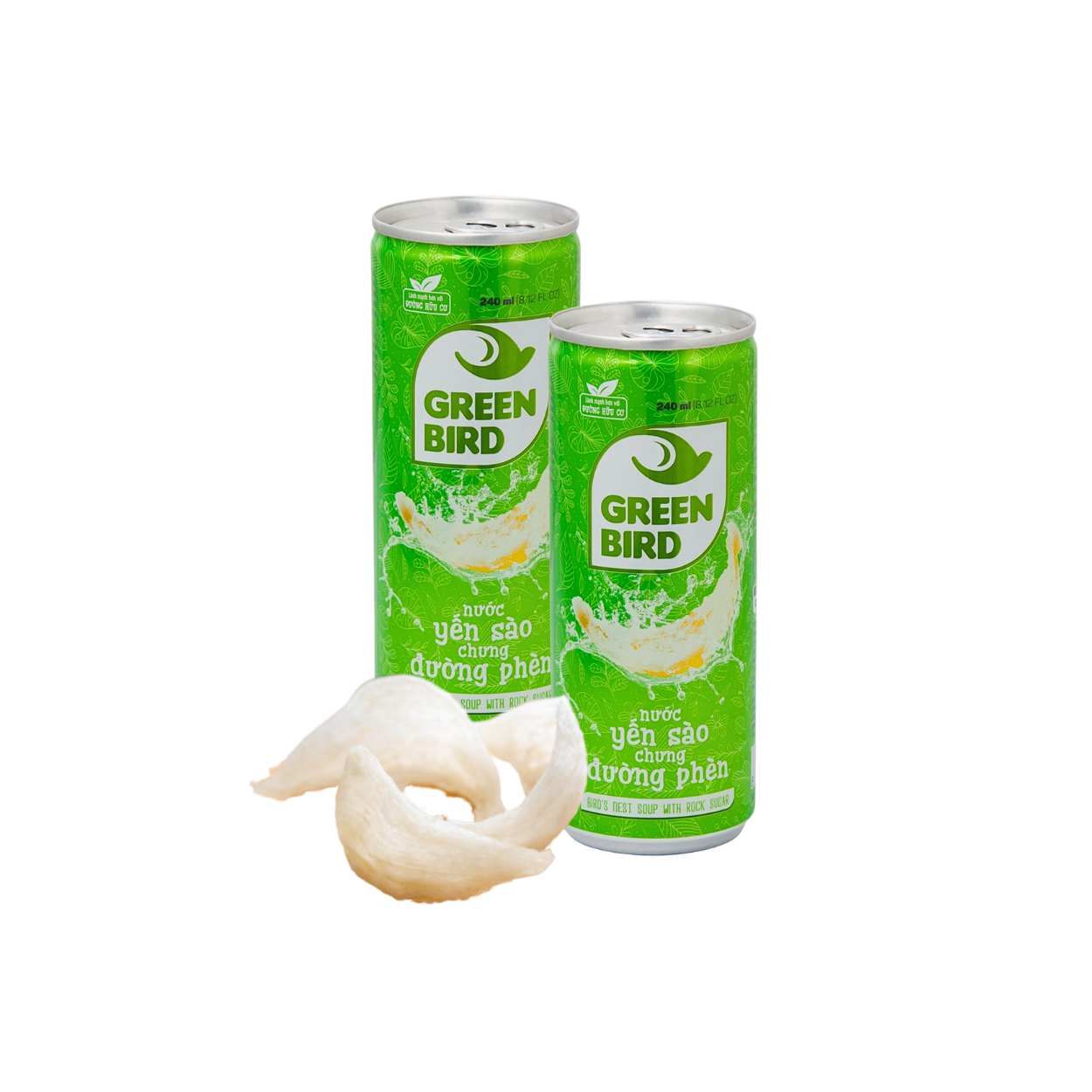 Nước yến sào chưng đường phèn Green Bird 240 ml (I0020731)