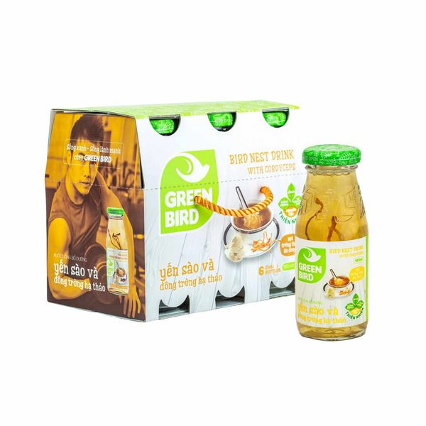 Nước yến sào Nutrinest đông trùng hạ thảo