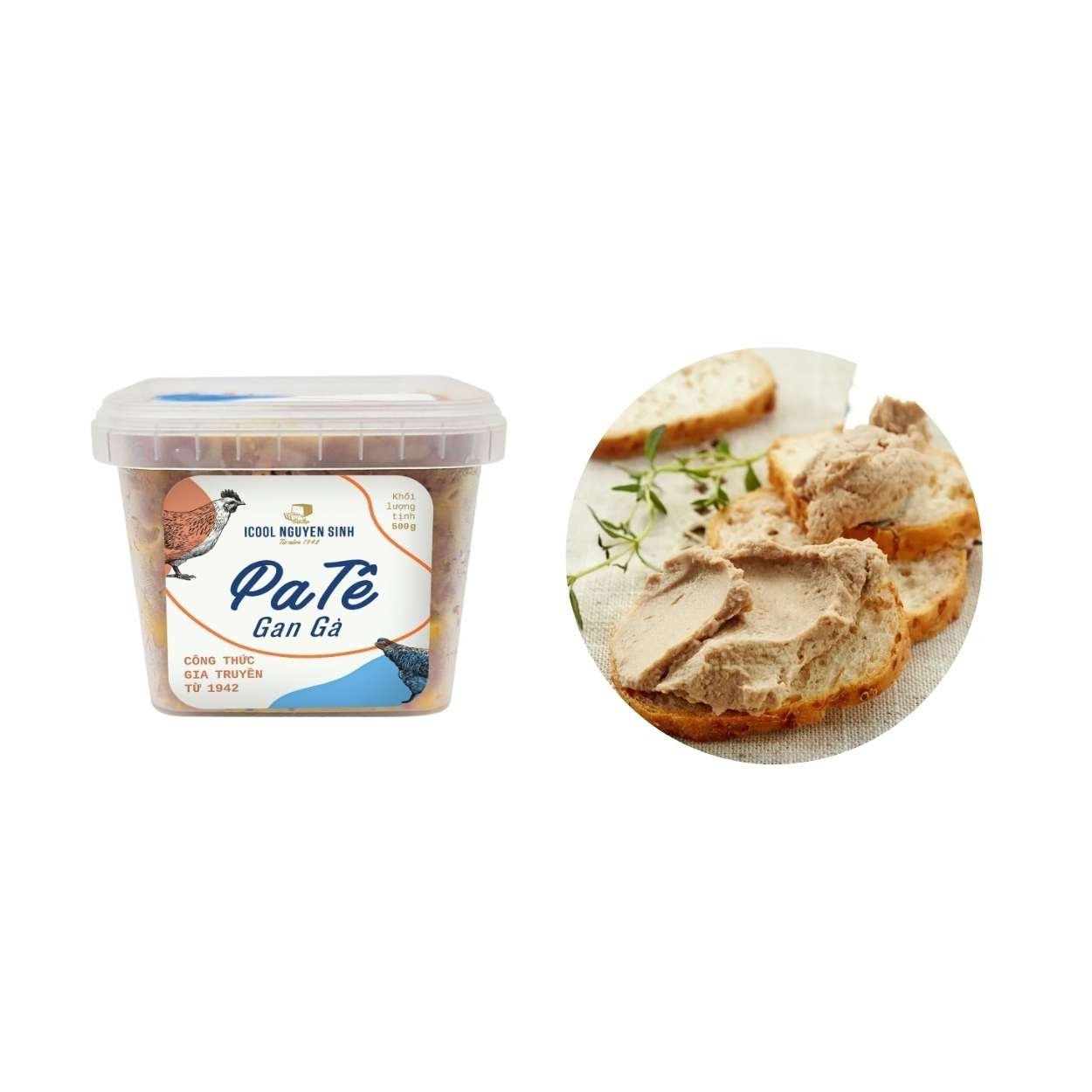 Pate gan gà Nguyên Sinh 500 g (I0020746)