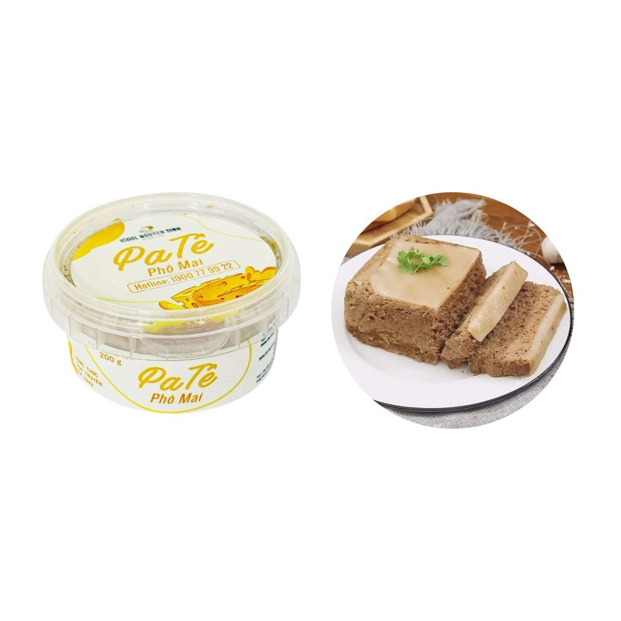Pate phô mai Nguyên Sinh 200 g (I0020747)