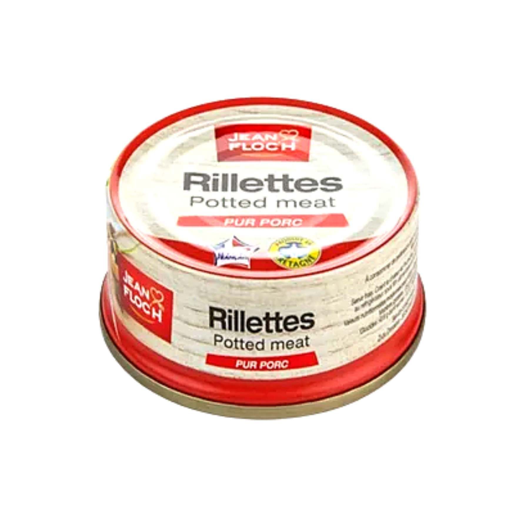 Pa tê rillettes Jean Ploch 125 g
