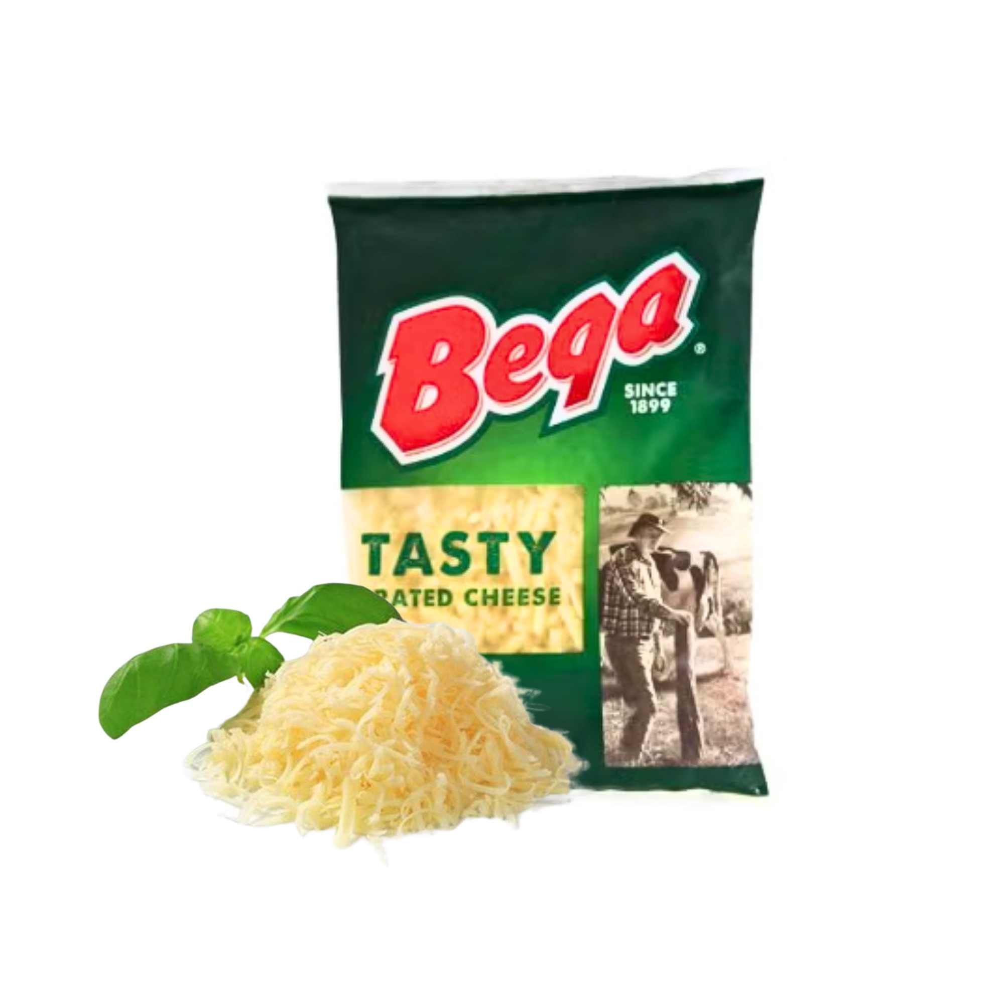 Phô mai cheddar bào Grated Tasty Bega 250 g