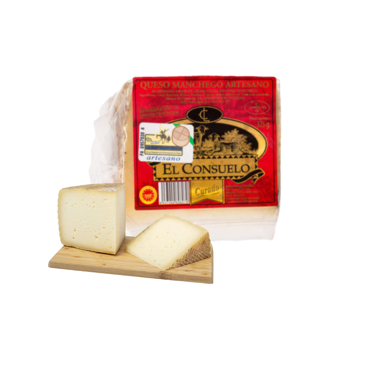 Phô mai Olmeda Queso Manchego Artesano Curado CFF 200 g (I0016397)
