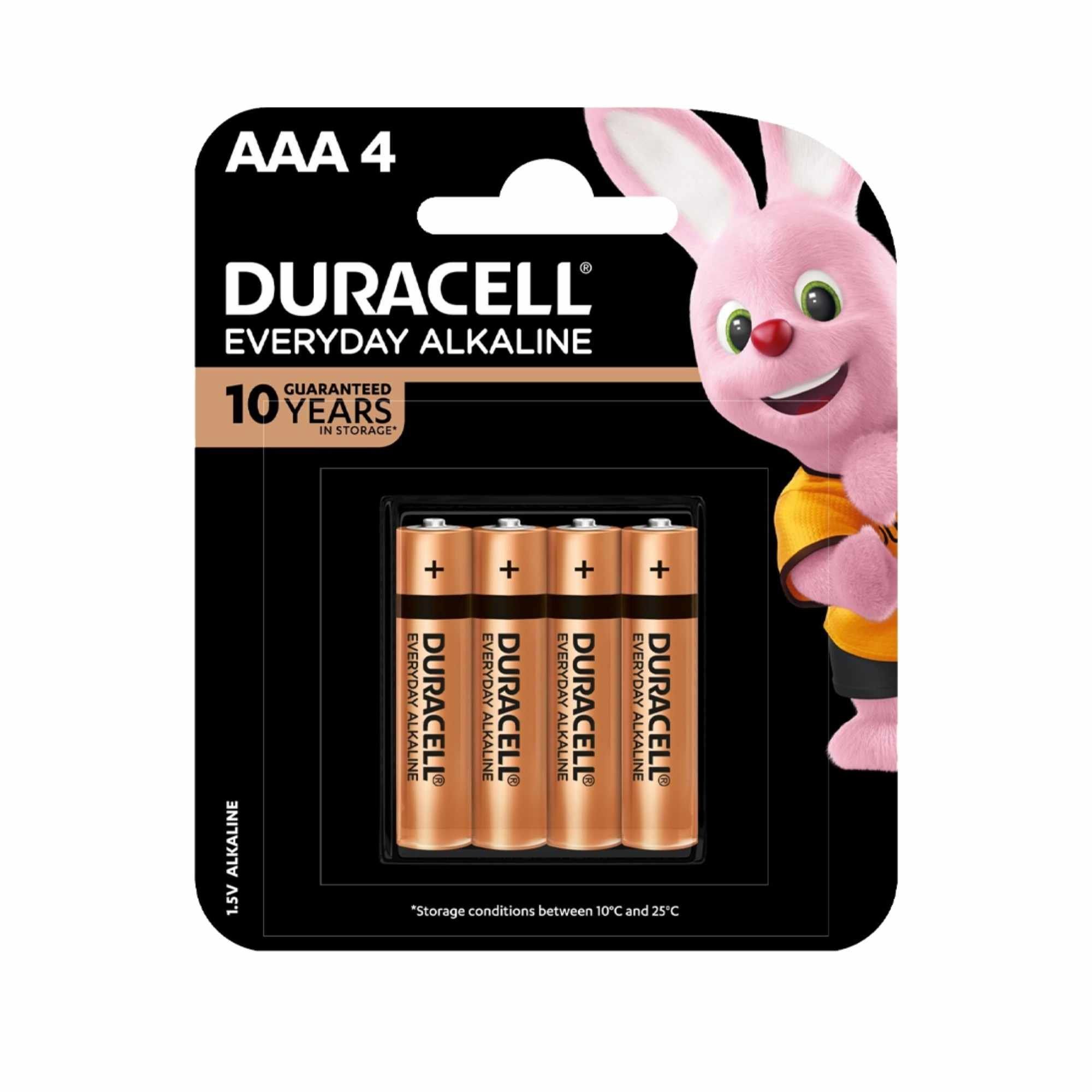 Pin Alkaline Duracell AAA vỉ 4 viên
