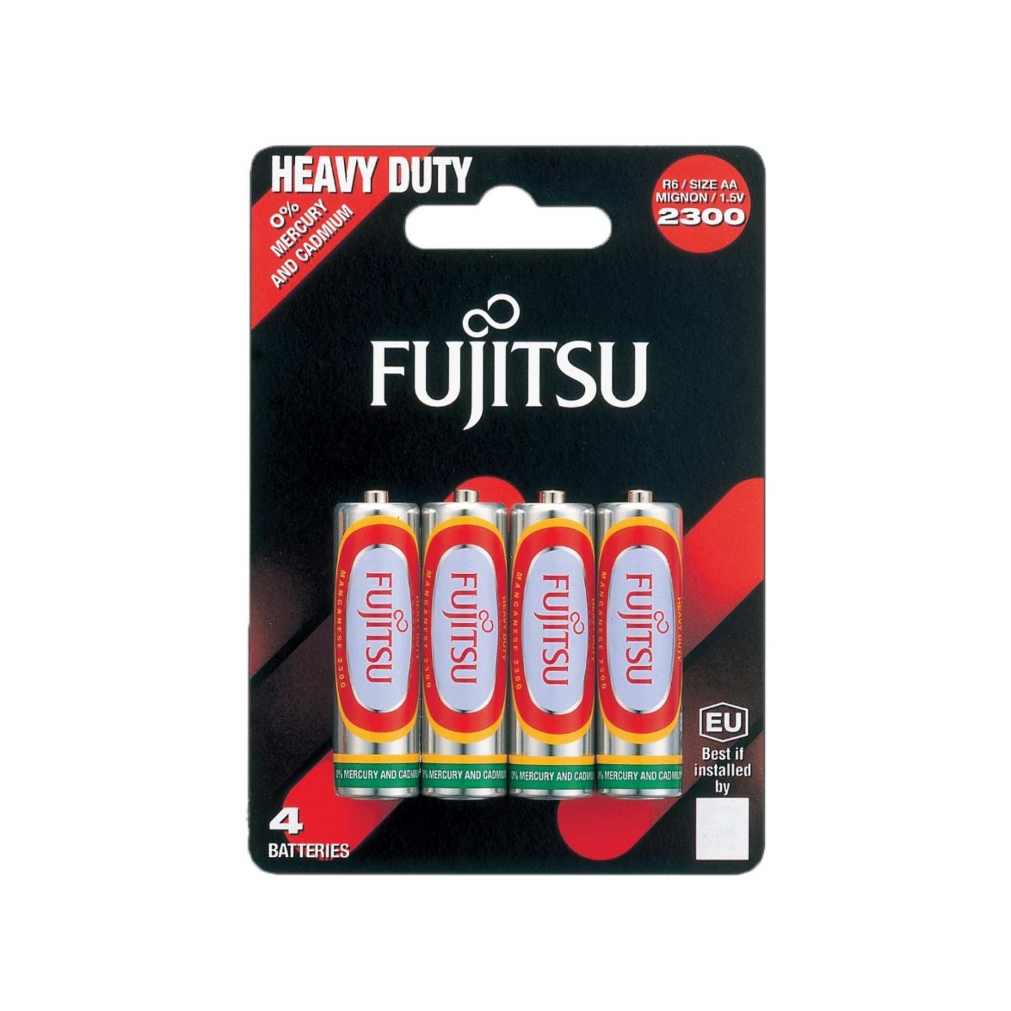 Pin Fujitsu Alkaline R6/2300(BP4) - 3N(4B)FJ-EUNAB AA vỉ 110 g