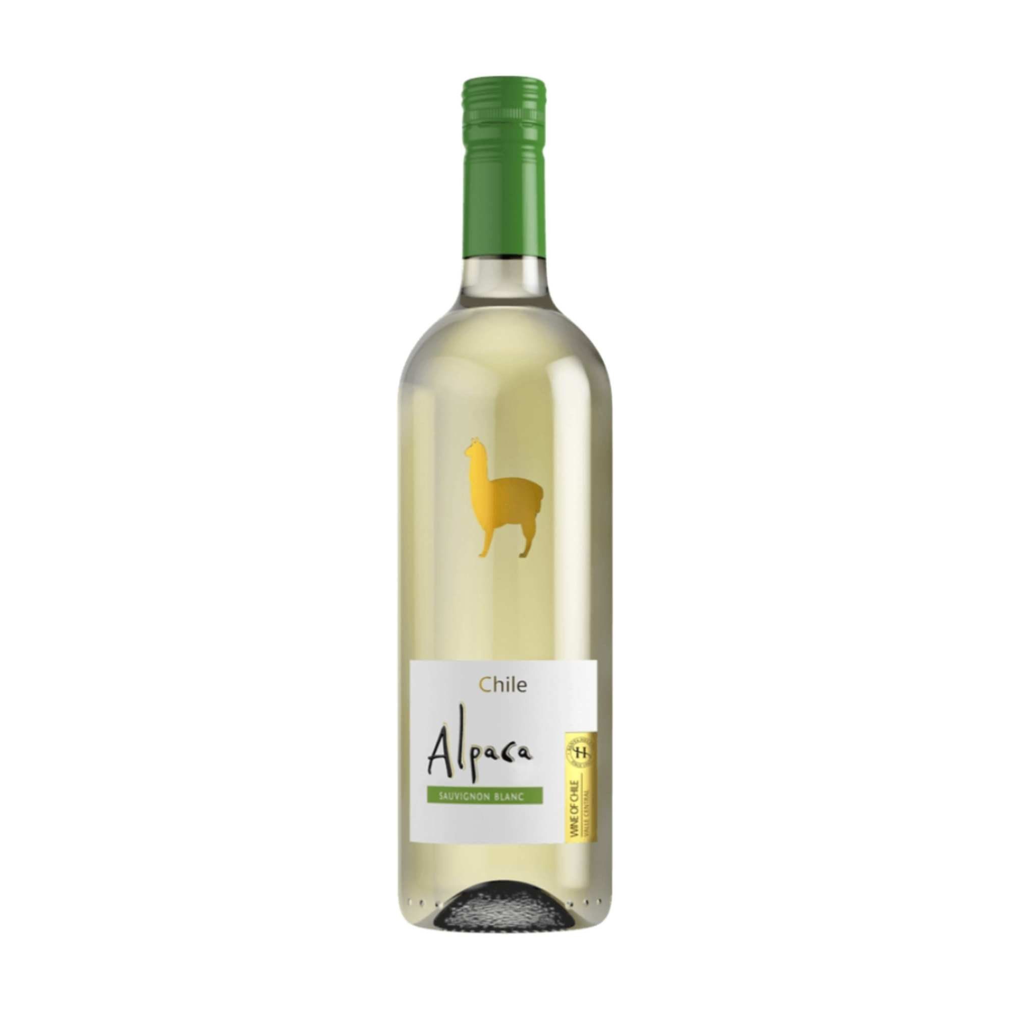 Rượu vang trắng Alpaca Sauvignon Blanc chai 750 ml