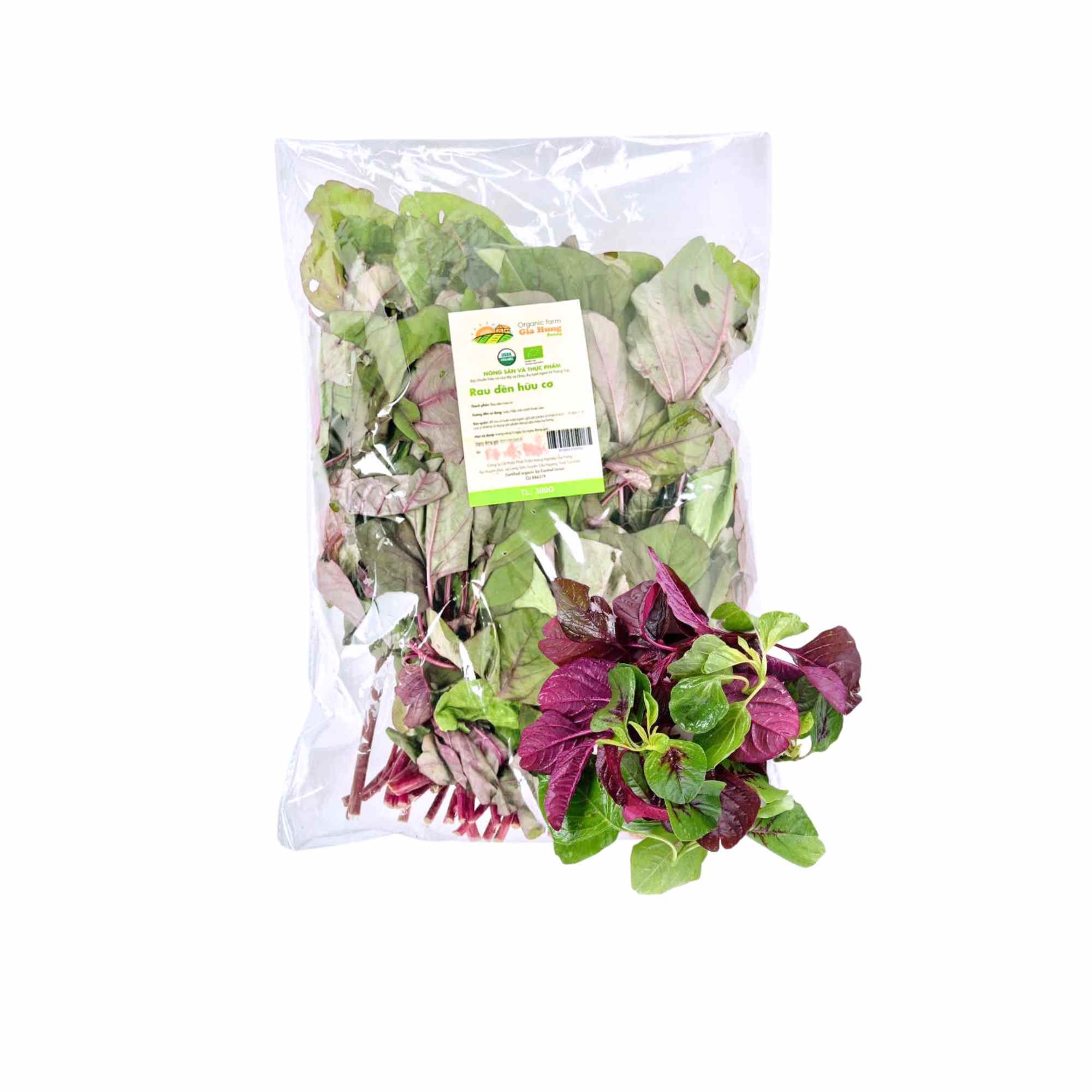 Rau dền hữu cơ Gia Hưng 300 g