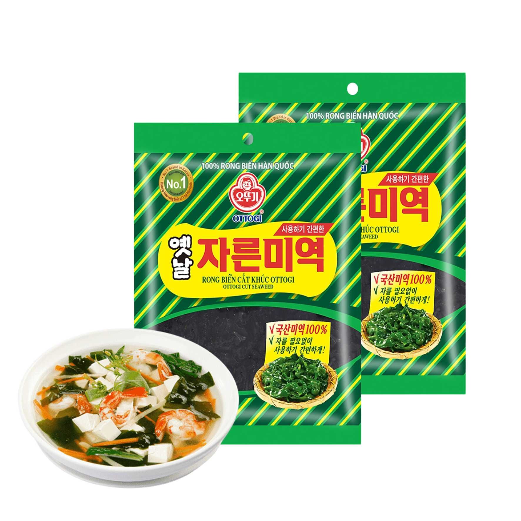 Rong biển cắt khúc Ottogi 50G