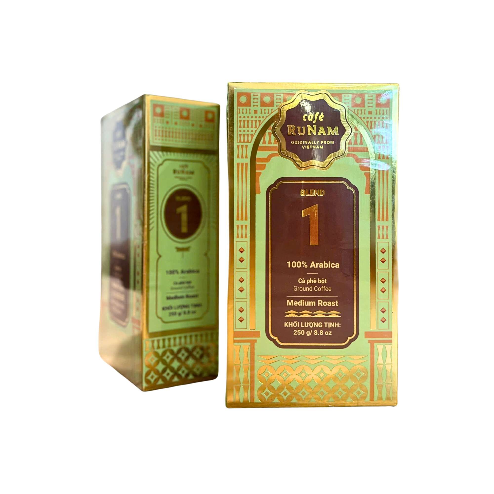 Cà phê bột số 1 Runam hộp 250 g