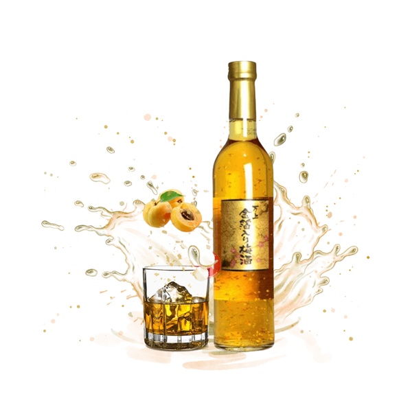 Rượu mơ vẩy vàng Nhật Bản Kikkoman 500 ml (I0002598)