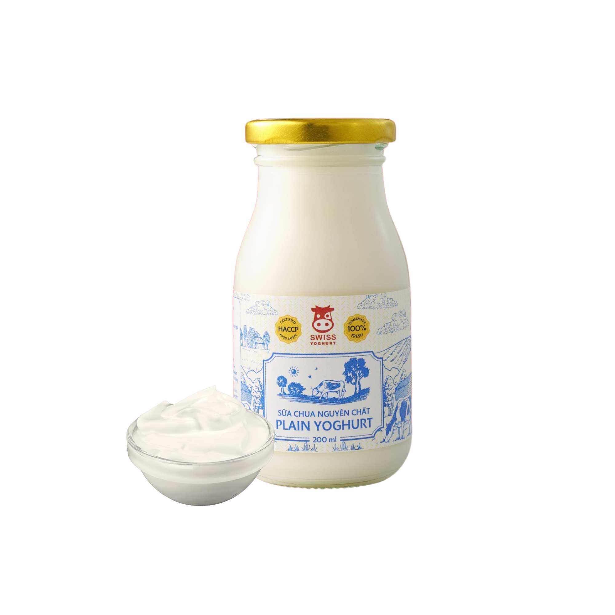 Sữa chua nguyên chất Swiss Yoghurt 200ML (I0020563)