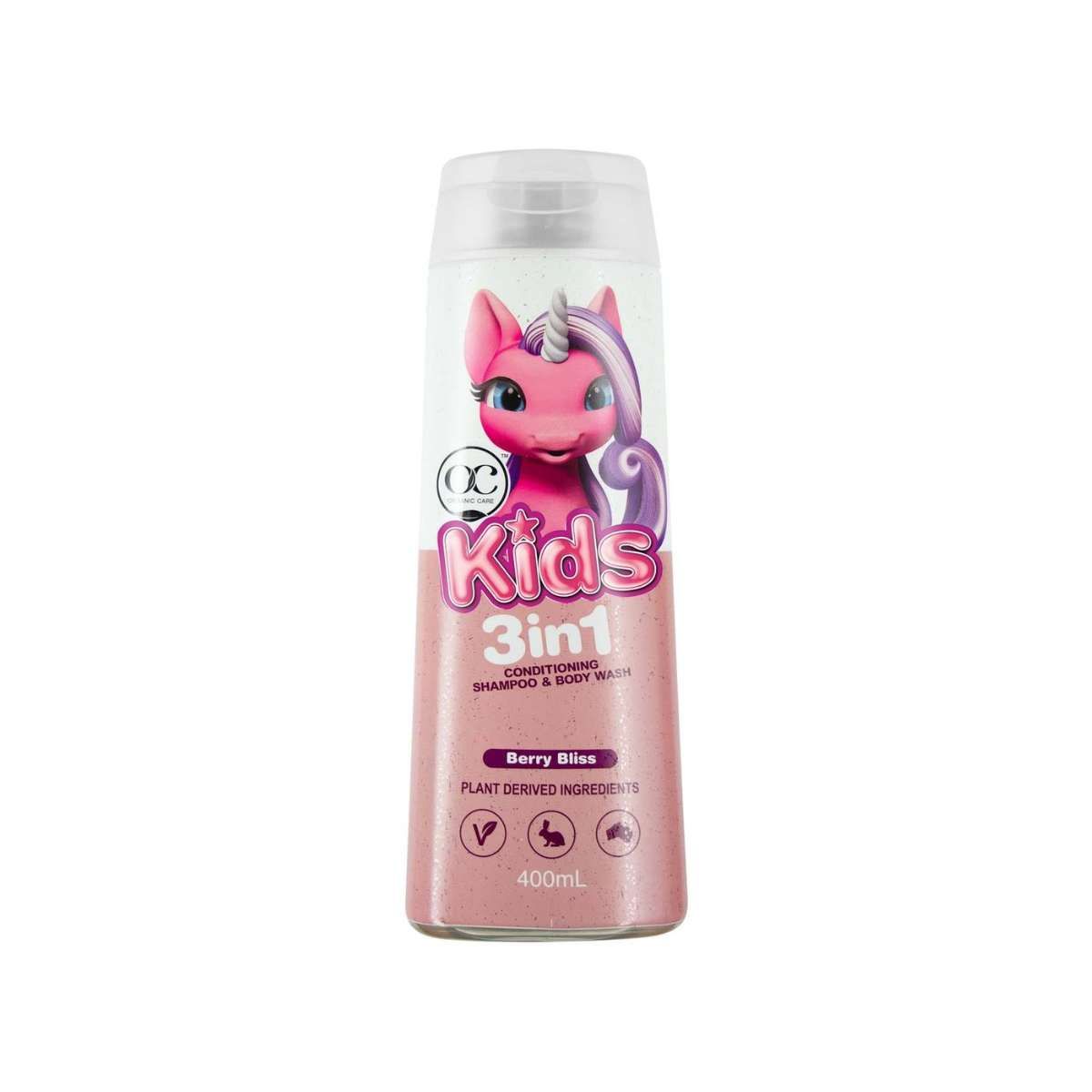 Sữa tắm & gội tự nhiên 3IN1 Organic Care Berry Bliss 400ml