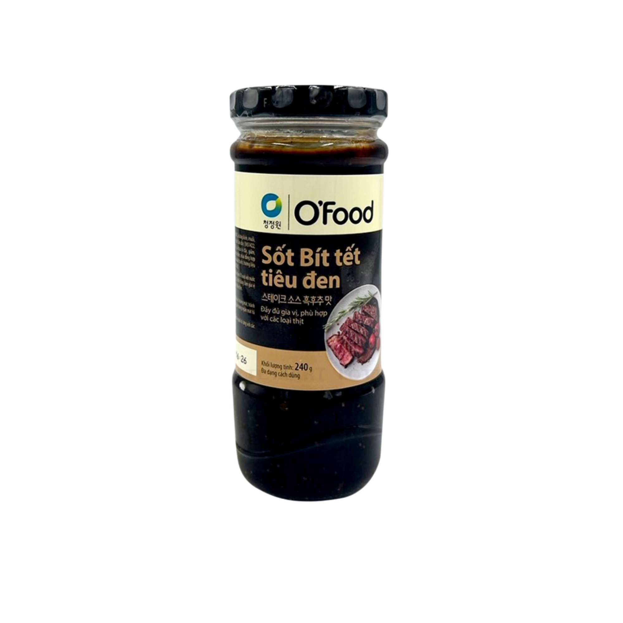 Sốt bít tết O'Food chai 250 g