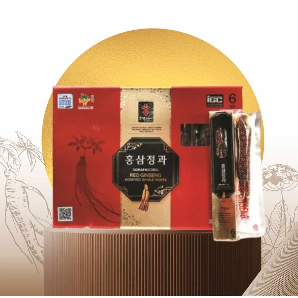 Sâm Củ Tẩm Mật Ong 300 g