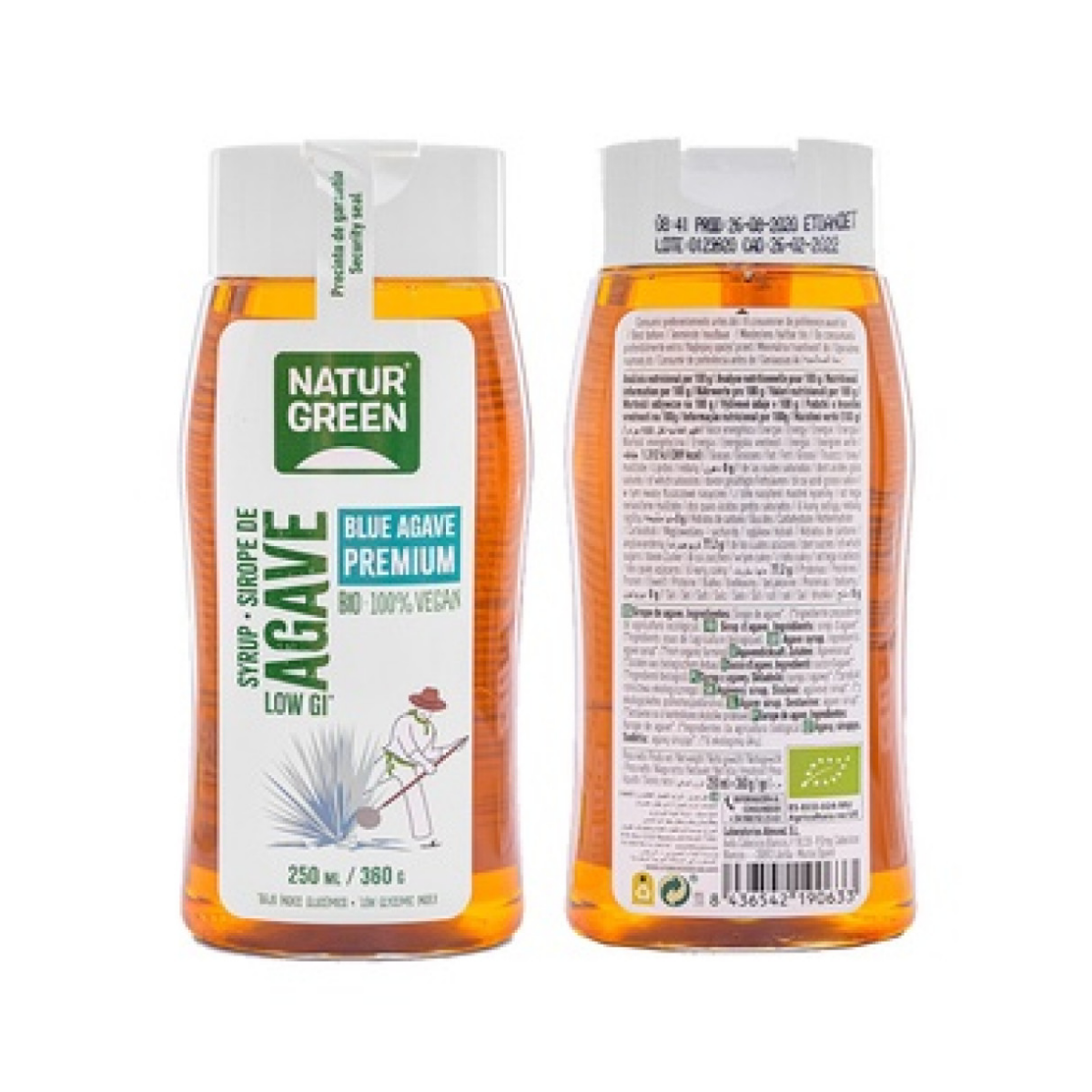 Siro mật cây Thùa NaturGreen 250 ml (I0015769)