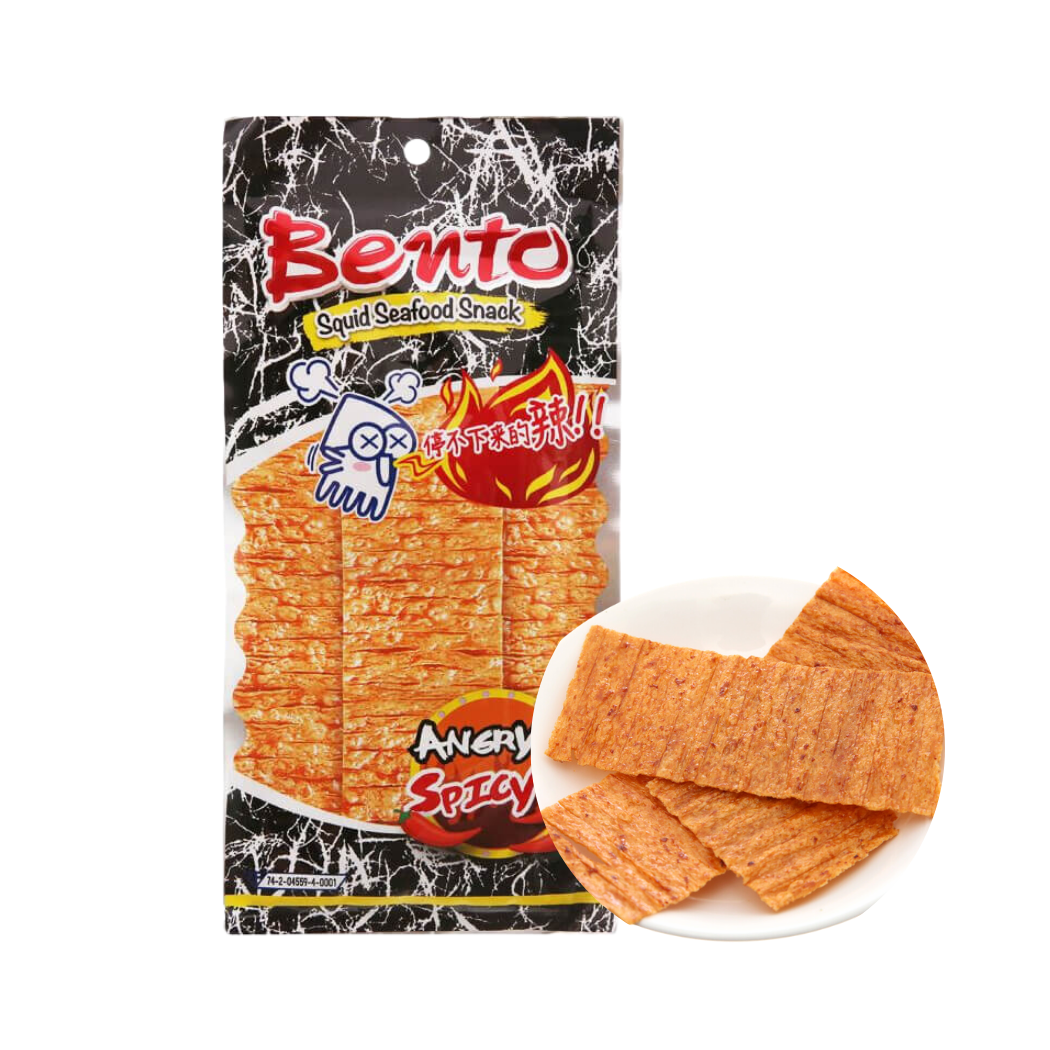 Snack hải sản Bento vị Ớt cực cay gói 18 g
