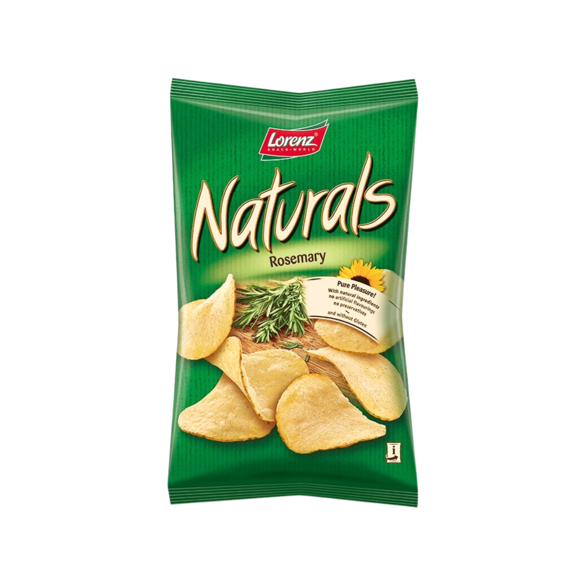 Snack khoai tây Naturals Lorenz vị lá hương thảo 100 g (I0015834)