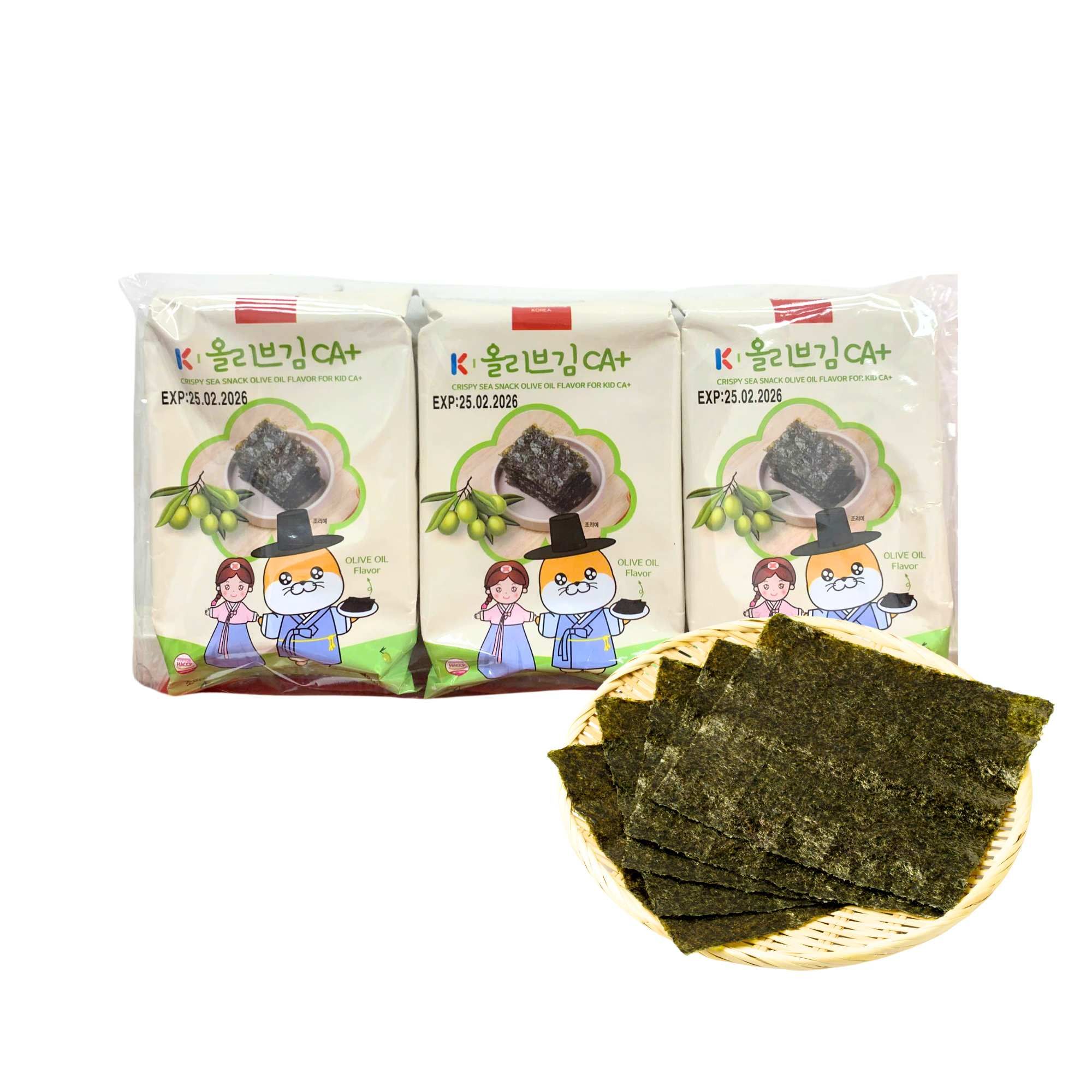 Snack rong biển Dyss vị ô liu 5g