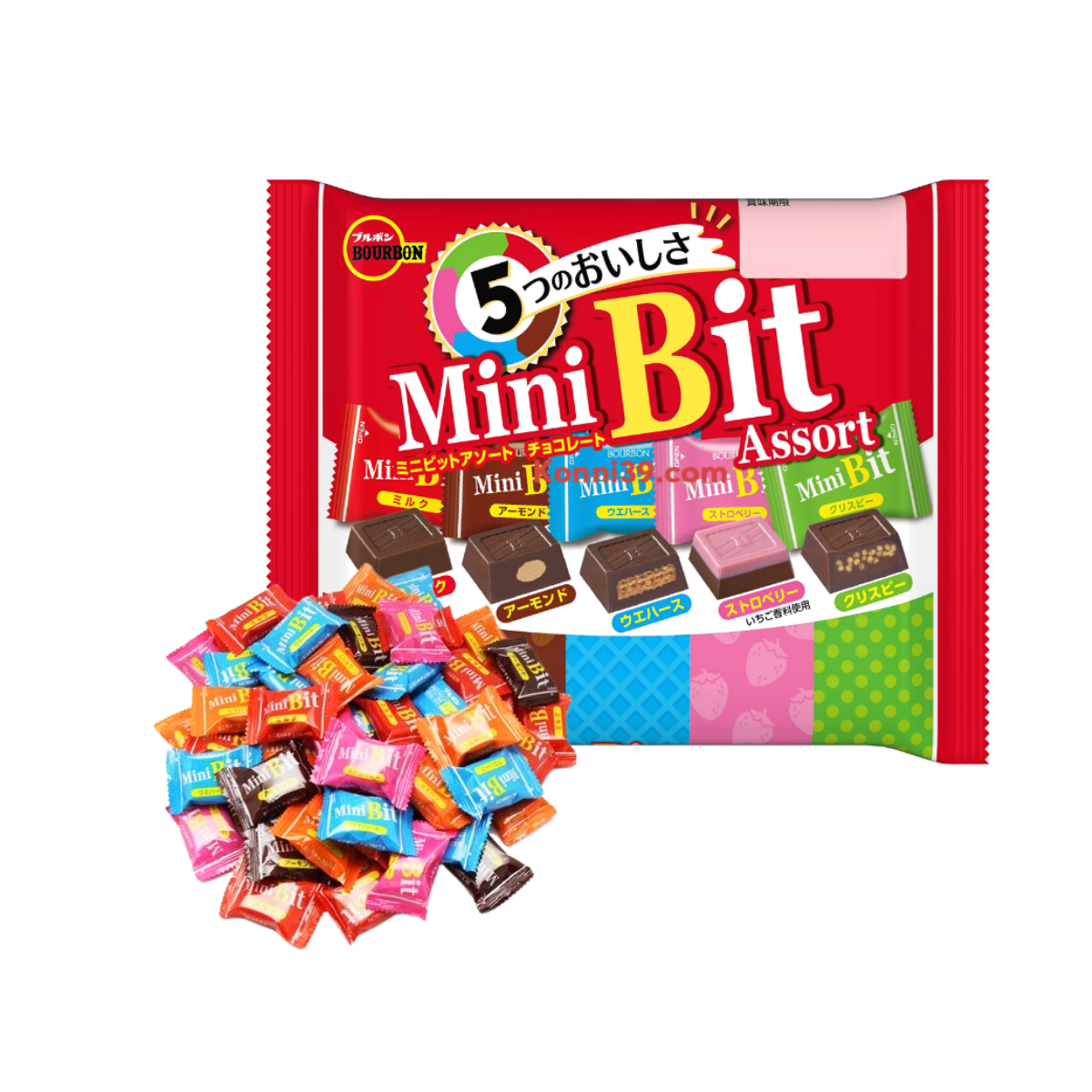 Socola Mini Bit hỗn hợp 134 g