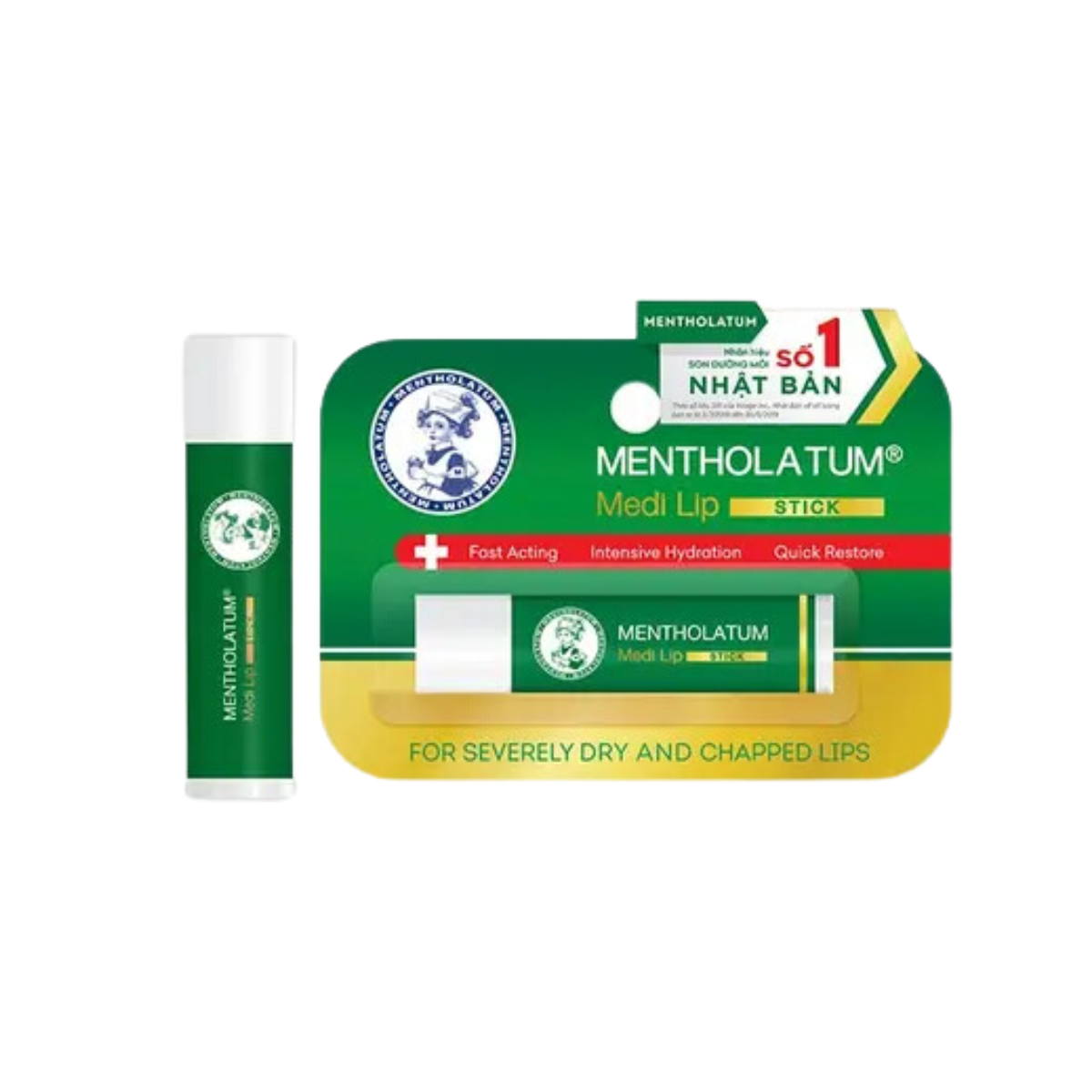 Son dưỡng môi Mentholatum chuyên biệt môi khô, nứt nẻ 4,3 g