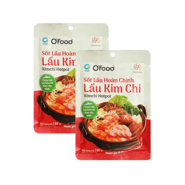 Sốt lẩu hoản chỉnh lẩu kim chi O’food