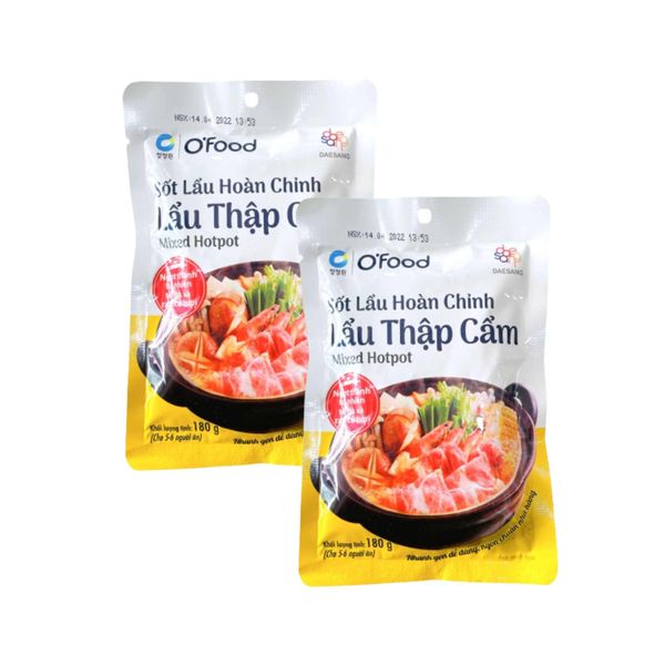 Sốt lẩu hoàn chỉnh lẩu thập cẩm O’food