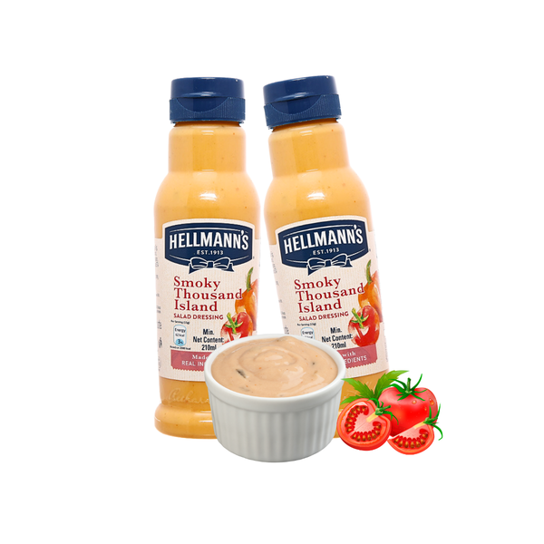 Sốt salad Smoky Thousand Island Hellmanns 210 ml (I0002064)