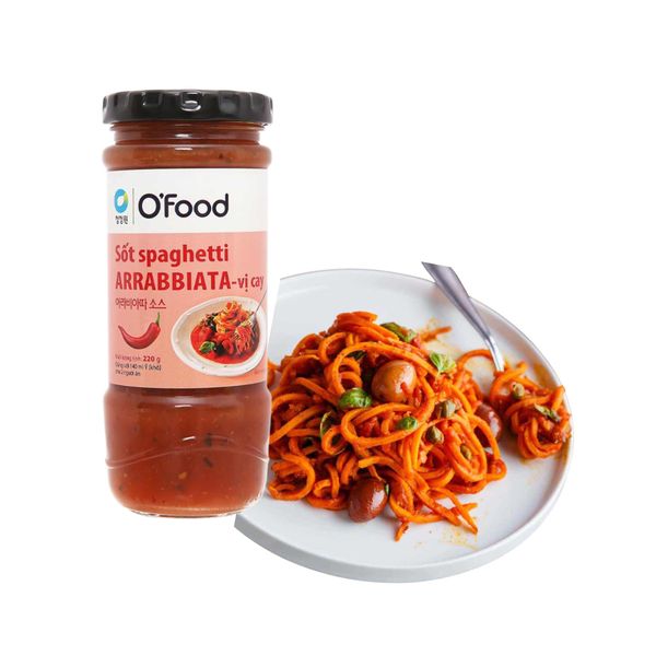 Sốt spaghetti O‘food Arrabbiata vị cay