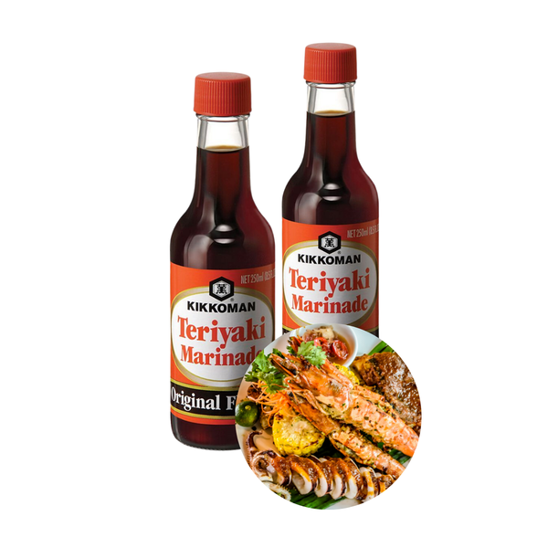 Sốt tẩm ướp hải sản nướng vị teriyaki Kikkoman 250 ml (I0002008)