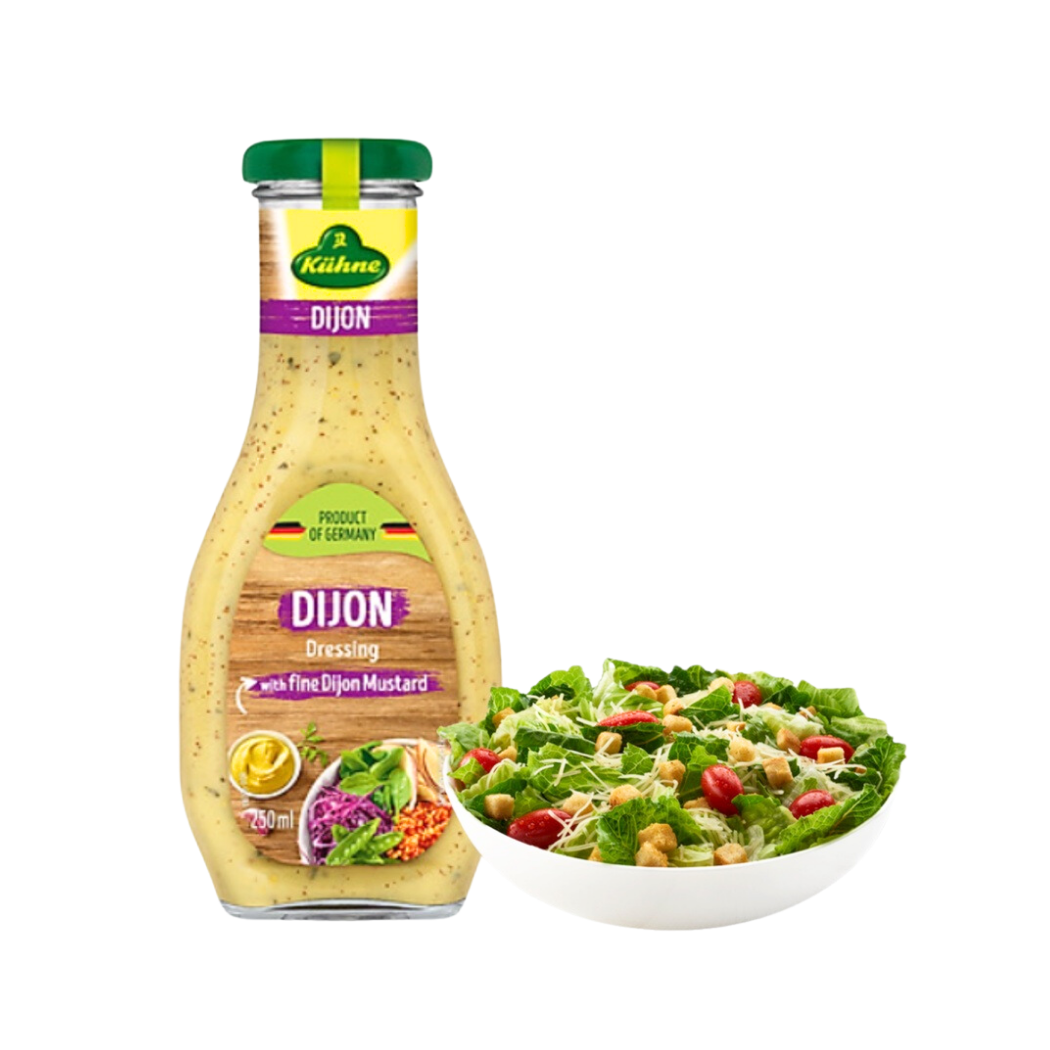 Sốt trộn Salad Kuehne Dijon kiểu Pháp chai 250 ml
