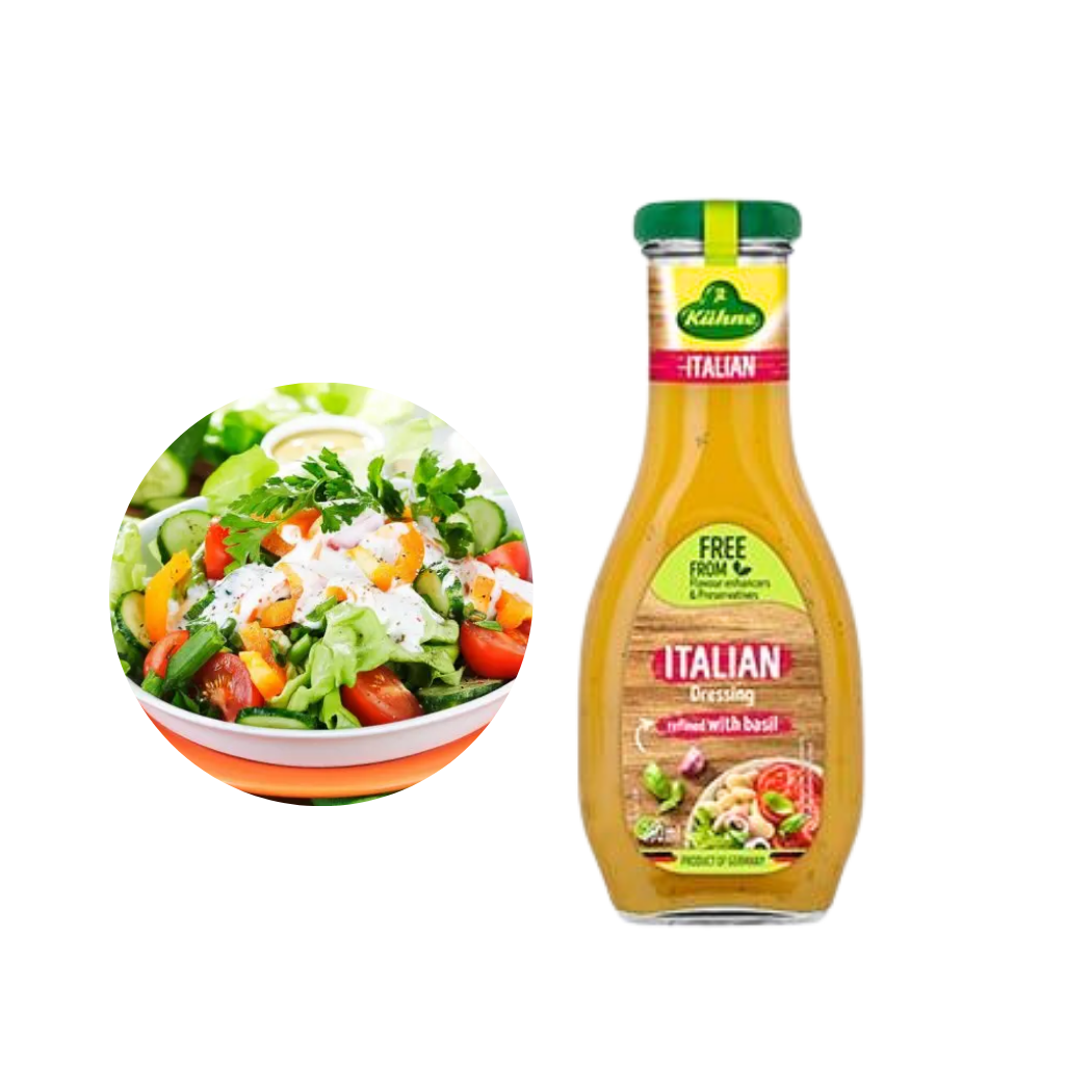 Sốt trộn Salad Kuehne kiểu Ý chai 250 ml