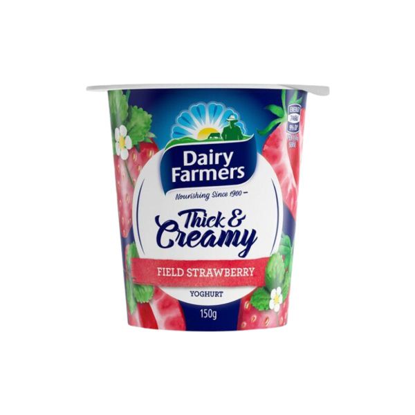 Sữa chua nguyên chất Hy Lạp vị dâu Greek Dairy Farmers 150 g (I0004242)