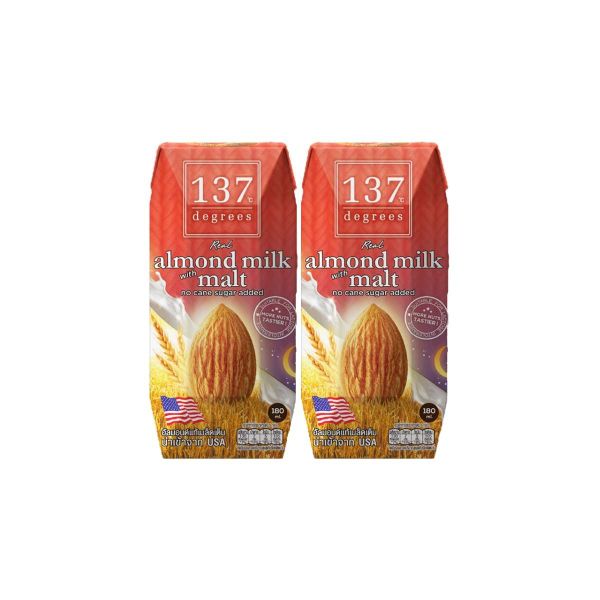 Sữa hạnh nhân lúa mạch 137 Degrees 180 ml (I0007919)