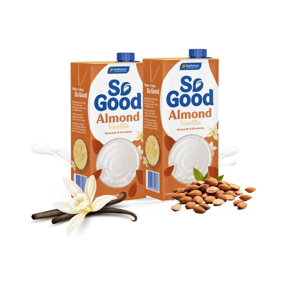 Sữa Hạnh Nhân So Good hương Vani 1L