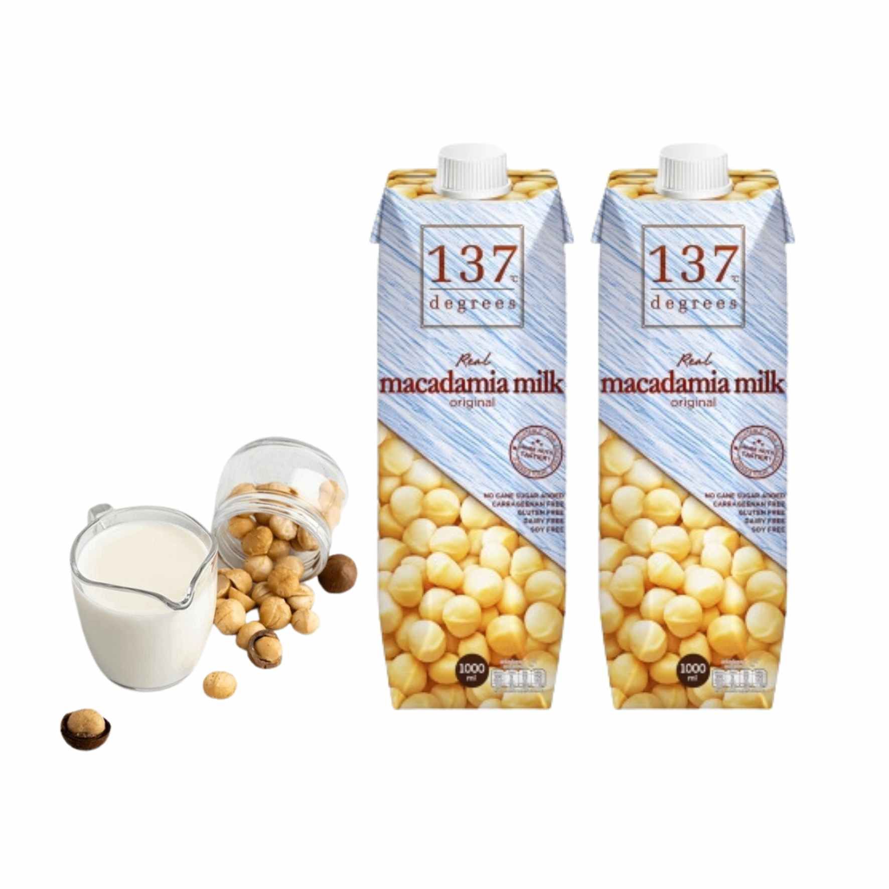 Sữa hạt mắc ca nguyên chất 137 Degree 1L