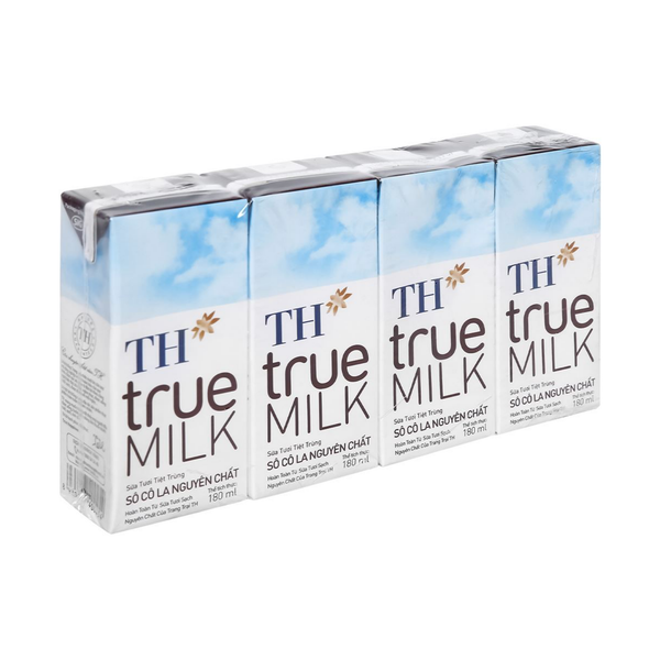 Sữa tươi tiệt trùng vị socola TH True Milk 4*180 ml (I0011294)