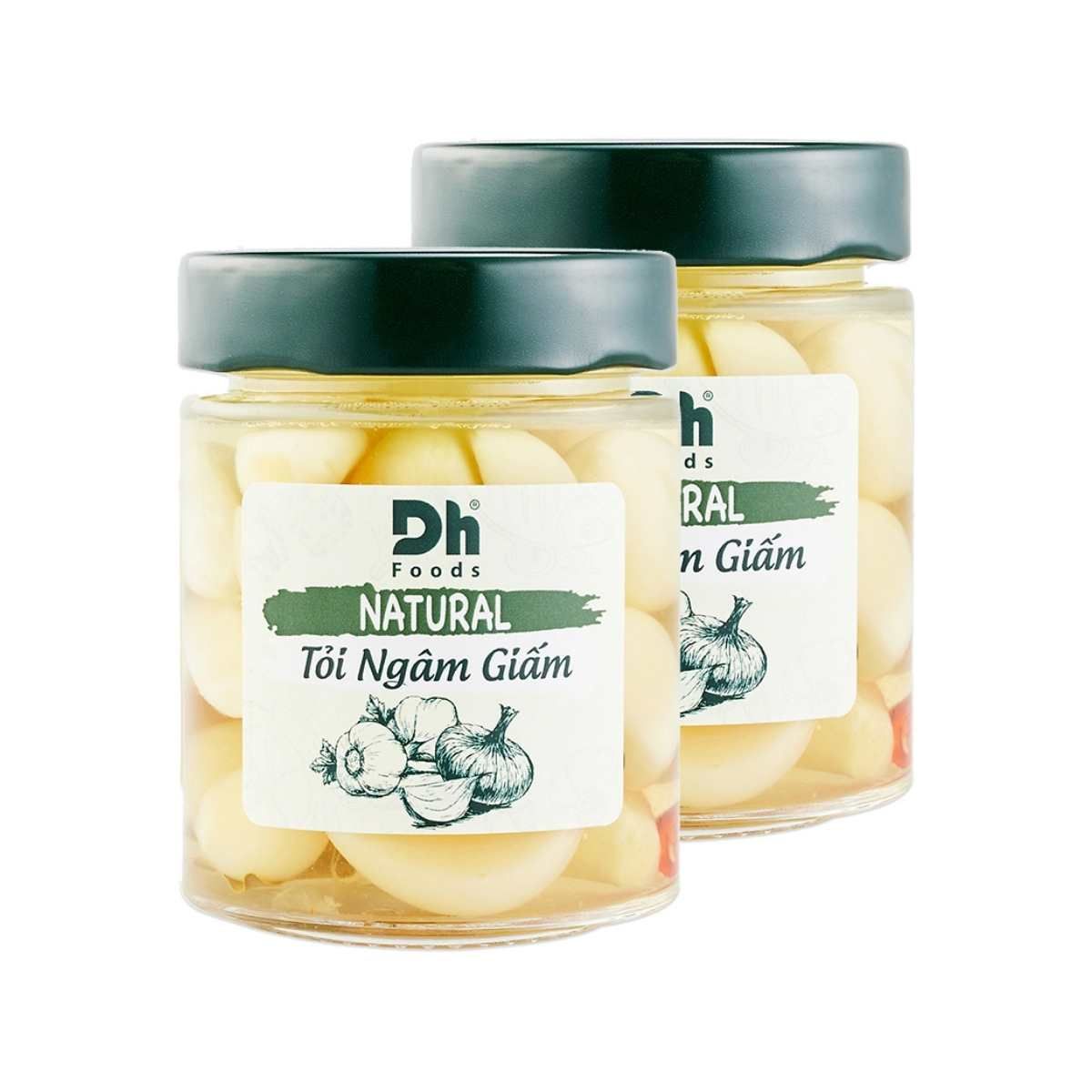 Tỏi ngâm giấm DH Foods 150 g