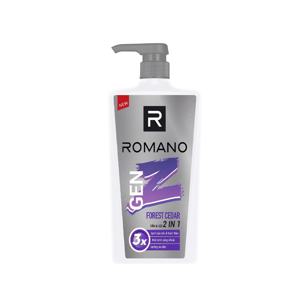 Tắm gội Romano Gen Z Forest Cedar 610 g (I0016008)