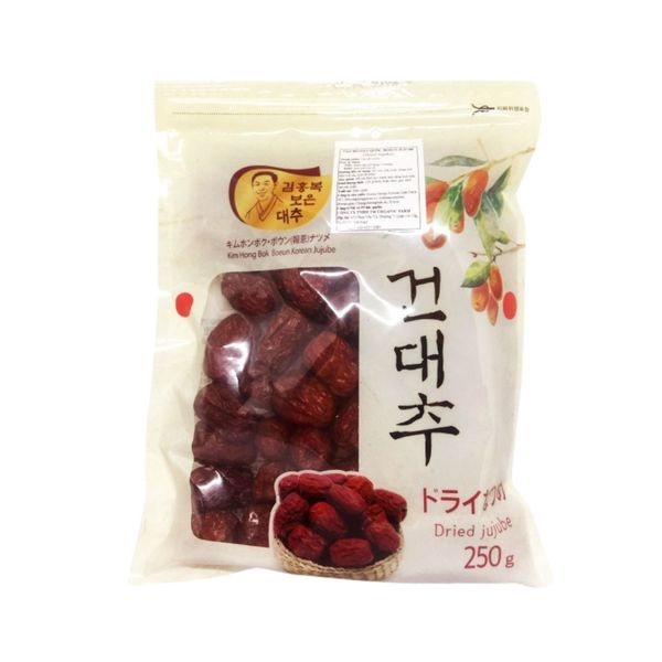 Táo đỏ sấy khô Hàn Quốc Boeun Jujube 250 g (I0001154)